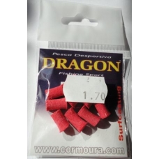 Flutuadores Dragon Vermelho 6mm 